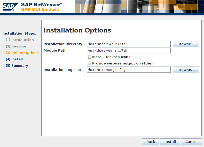 sap installation log file location