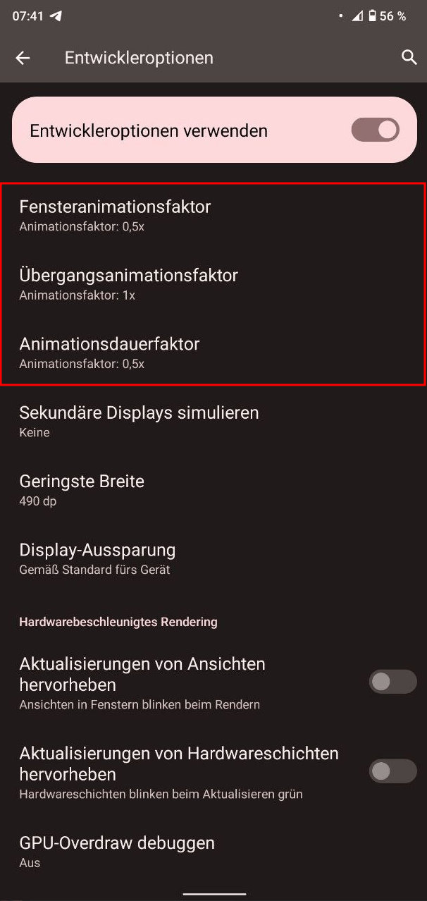 [Android] Speed up the phone (or at least the UX) by doubling the ...