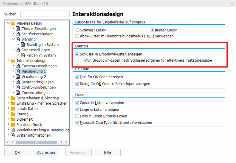 [SAP] Initiale Dinge, die ich für jeden neuen SAP Gui Zugang erledige ...